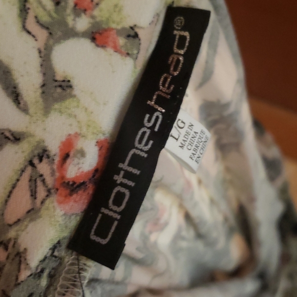 Long floral shirt, soft, light - Picture 6 of 6